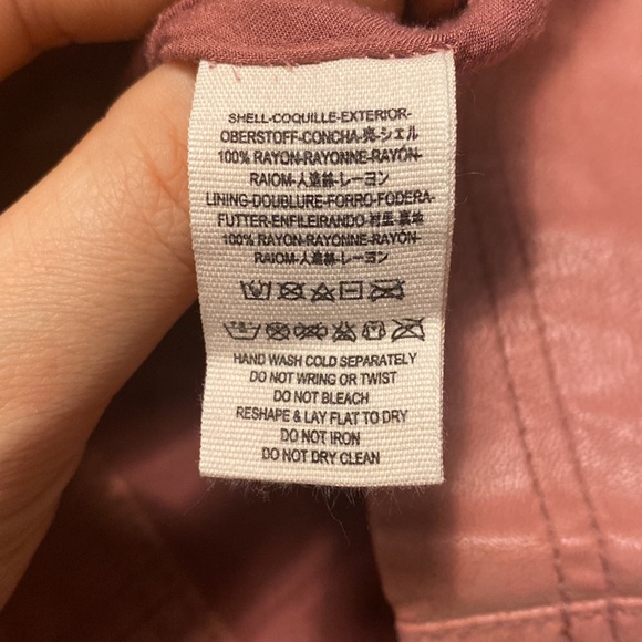 FreePeople vegan suede pink mini skirt - Picture 11 of 16